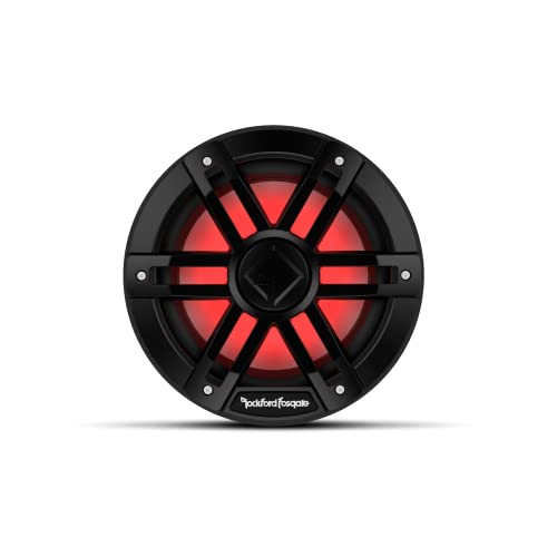 Rockford Fosgate M1D2-8B Color Optix 8-inch Dual Voice Coils DVC 2 Ohms Multicolor LED Lighted Marine Subwoofer Rockford Fosgate M1D2-8B Color Optix 8-inch Dual Voice Coils DVC 2 Ohms Multicolor LED Lighted Marine Subwoofer